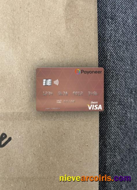 USA Payoneer visa photolook